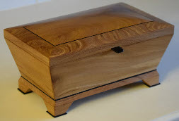 Elm and Ebony Jewellery box