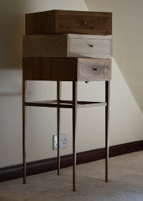 Three drawer Offset Table